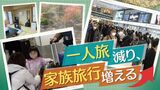 年末年始の人の動きは・・・国内旅行者は約２１００万人（ＪＴＢ予想）前年比で１７％増加|TBS NEWS DIG