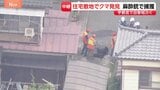 栃木・宇都宮市の住宅敷地内でクマ1頭捕獲 麻酔銃3発発射 今月6日から目撃情報相次ぐ…“市内に2頭いる可能性”|TBS NEWS DIG
