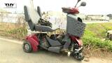【現場動画】交差点で軽乗用車と電動シニアカーが衝突し90歳男性死亡　現場には破損したシニアカーが...搬送時は会話可能も、その後死亡（山形・東根市）|TBS NEWS DIG