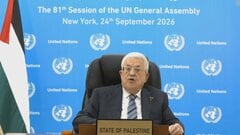 パレスチナのアッバス議長「非武装の国家を目指す」 “2国家共存”呼びかけ　国連総会で演説| TBS CROSS DIG with Bloomberg