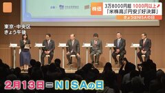 「NISAの日」で証券トップ5社が集結　日経平均株価は34年ぶりにバブル後の最高値を更新| TBS CROSS DIG with Bloomberg