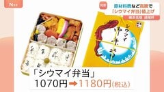 崎陽軒「シウマイ弁当」再び値上げで1180円に　今年2月に続き原材料費・物流費の高騰で　来年2月～| TBS CROSS DIG with Bloomberg