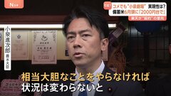 備蓄米“5キロ2000円台”と強調　小泉進次郎氏“コメ担当大臣”の勢い止まらず　楽天三木谷社長と面会・スーパー視察も| TBS CROSS DIG with Bloomberg