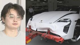 【独自】ポルシェで車2台に衝突し3人軽傷　危険運転傷害疑いで中国籍の男を逮捕・送検　フィリピン国際免許所持も期限切れか　衝突直前は時速100キロ　警視庁|TBS NEWS DIG