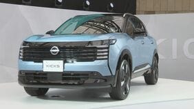 日産が新型コンパクトSUV「キックス」発表 人気カテゴリーで巻き返しへ|TBS NEWS DIG