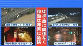 【警報級の大雨】「台風+前線」でしばらく大雨のおそれ 大雨時にとるべき行動と対策は|TBS NEWS DIG