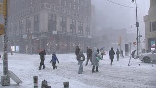 アメリカ大寒波　トランプ大統領“12州に緊急事態宣言”　少なくとも12人死亡　NY州の一部地域ではマイナス45℃を記録か| TBS CROSS DIG with Bloomberg