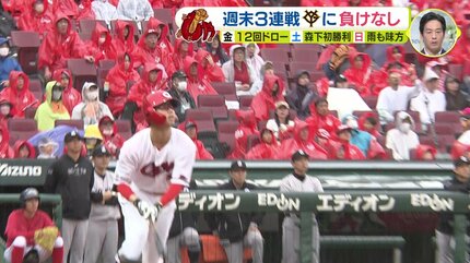広島カープ 週末の巨人3連戦「負け」なし 金…12回ドロー 土…森下暢仁