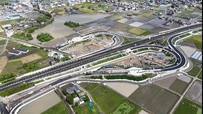 高松自動車道「観音寺スマートIC」が開通 香川県初の「環道型退出路」設置|TBS NEWS DIG