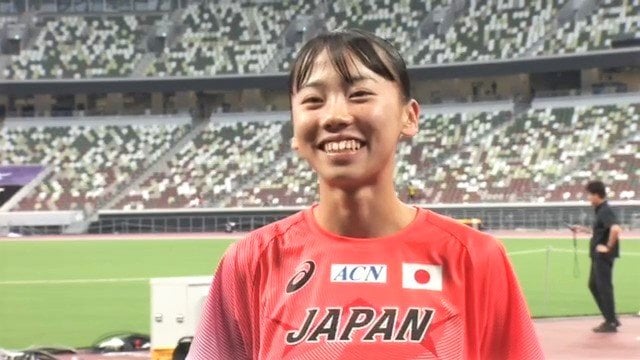 女子800mの久保凛「最年少とか関係なく自分のパフォーマンスを」現役女子高生が初の世界陸上に臨む|TBS NEWS DIG