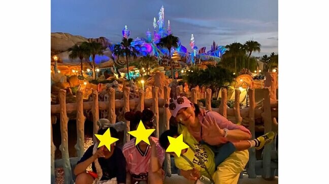 【 矢沢心 】 「子育ても全力です」ディズニーシーでの家族時間　「息子を抱っこできるのもカウントダウン」　母の複雑な思い告白|TBS NEWS DIG