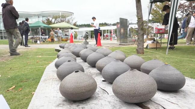 作家は今でも仮設で生活…「珠洲焼の元気な姿を見せたい」石川・珠洲市で２年ぶり「珠洲焼まつり」2000点ずらり|TBS NEWS DIG