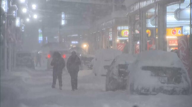 【交通情報】大雪のため新潟市内を運行する一部の路線バスは「運行見合わせ」と新潟交通が発表（午前4時半現在）|TBS NEWS DIG