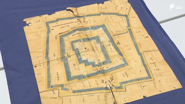 「今までこれほど詳しく描いてあるものはない」山梨県で発見された駿府城の絵図  天守の構造が精密に描かれる|TBS NEWS DIG