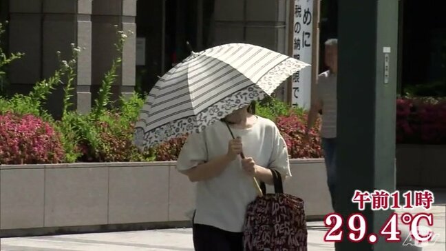 青森県内の各地で気温上昇　青森市で29.4℃　三沢市では30.3℃とすでに「真夏日」に　熱中症に厳重警戒を|TBS NEWS DIG