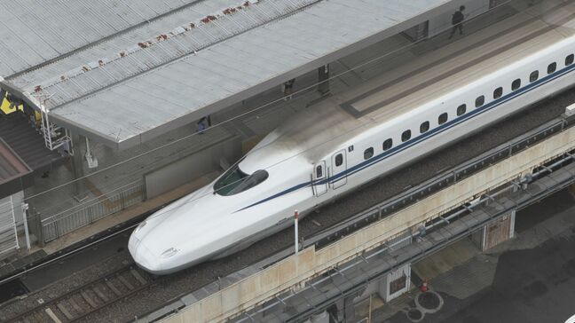 【速報】東海道新幹線 上下線で運転再開  大雨のため一時運転見合わせ（17日午後2時過ぎ）|TBS NEWS DIG