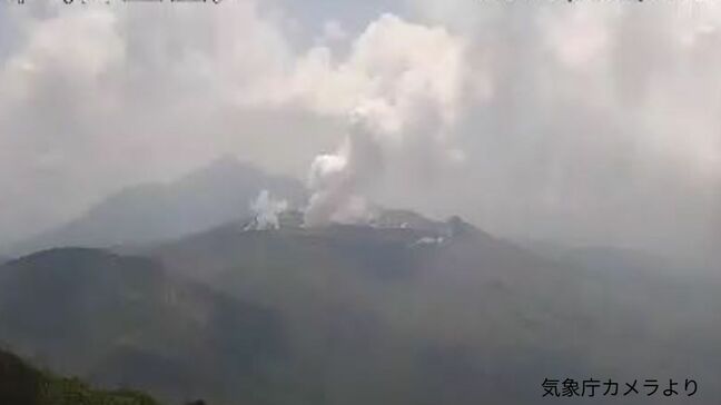 新燃岳で噴火 噴煙300m【15日、16日の降灰予報】鹿児島・宮崎|TBS NEWS DIG