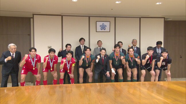 「１試合でも多く試合を」東福岡高校ラグビー部　バレー部　サッカー部が全国大会出場を報告|TBS NEWS DIG