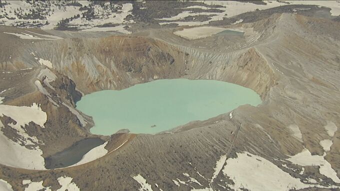 草津白根山・白根山（湯釜付近）の噴火警戒レベルを「1」→「2」に引き上げ　火山性地震が増加　気象庁|TBS NEWS DIG