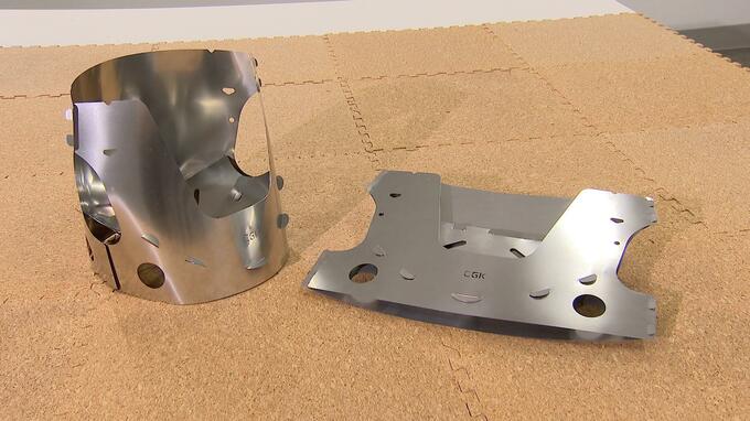 たためばＰＣサイズや名刺サイズに！‘ソロキャン’におススメ！！　鉄の都で生まれたペラペラのキャンプギア　|　福岡のニュース｜RKB NEWS｜RKB毎日放送