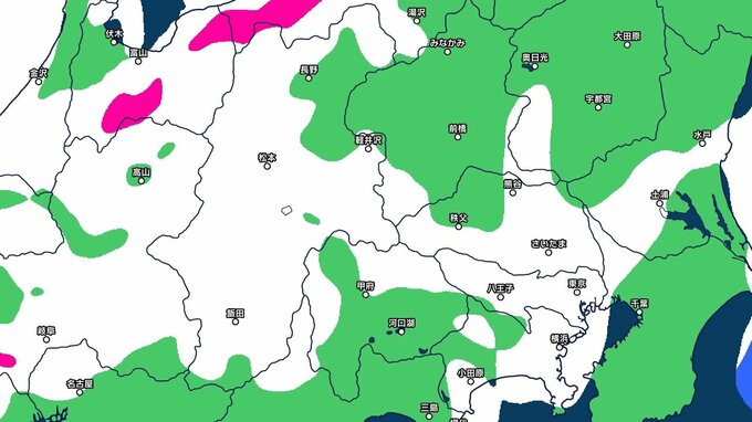 【大雪情報 長野県】8日は広い範囲で雪に…北部山沿いと中野飯山で30センチ・長野平地10センチの降雪予想　【1時間ごと　雪のシミュレーション掲載】　　|　SBC NEWS | 長野のニュース | SBC信越放送