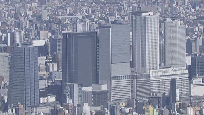 最高値はJRセントラルタワーズ前の名駅1丁目 1平方メートル1288万円　東海三県路線価公表|TBS NEWS DIG