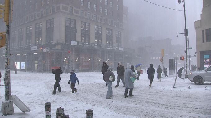 アメリカ大寒波　トランプ大統領“12州に緊急事態宣言”　少なくとも12人死亡　NY州の一部地域ではマイナス45℃を記録か