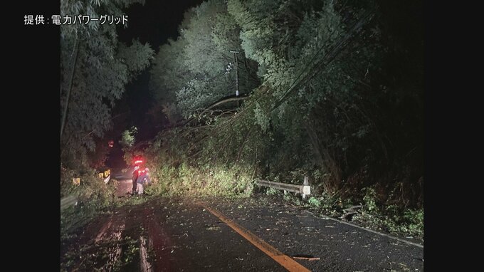 千葉の停電「復旧の見通し立たず」午前11時時点で約1万500軒…多くの地域で長期化の可能性　東京電力パワーグリッド