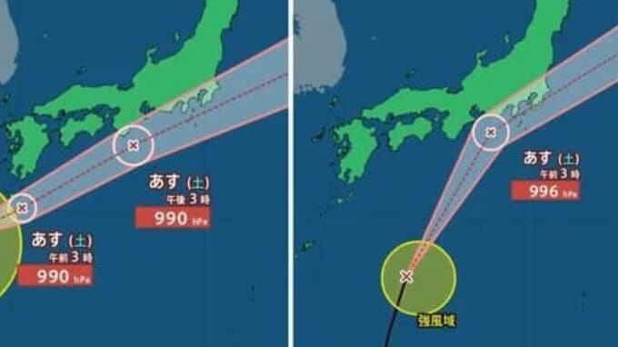 【ダブル台風情報】27日(土)に上陸の可能性「台風8号（ヒーゴス）」　北上中の「台風7号（メーカラー）」西日本から東日本の太平洋側に接近　雨風シミュレーションと最新進路予想【気象庁26日午後5時45分発表】　|　岡山・香川のニュース | 天気 | RSK山陽放送