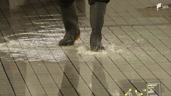 市街地の地下道が冠水して通行止めに　排水ポンプのトラブルが原因か=静岡・浜松市　|　静岡のニュース | SBSNEWS | 静岡放送