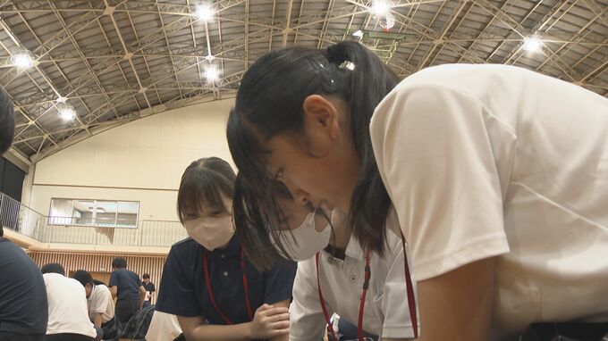 復興庁の出前授業が大分で初開催…中学生150人が東日本大震災の被害や福島の現状を学ぶ　|　大分のニュース｜OBS NEWS｜大分放送