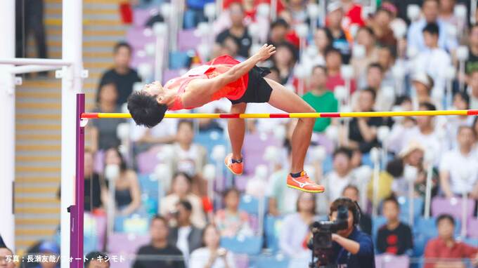男子走高跳・真野友博が今季自己最高で銅メダル！日本勢2大会連続のメダル獲得 赤松諒一は6位【アジア大会】|TBS NEWS DIG