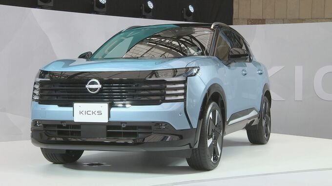 日産が新型コンパクトSUV「キックス」発表　人気カテゴリーで巻き返しへ|TBS NEWS DIG
