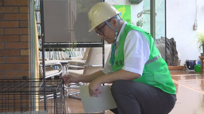 6月26日に震度6弱観測の富士河口湖町　気象台調査班が現地調査　震度計や被害状況を確認　山梨　|　山梨のニュース | ＵＴＹテレビ山梨