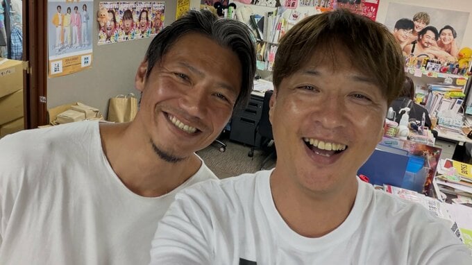 【 純烈・酒井一圭 】〝ムキムキマッチョメンが現れました〟盟友・岩永洋昭と2ショット「順調で何よりやで」エール贈る|TBS NEWS DIG