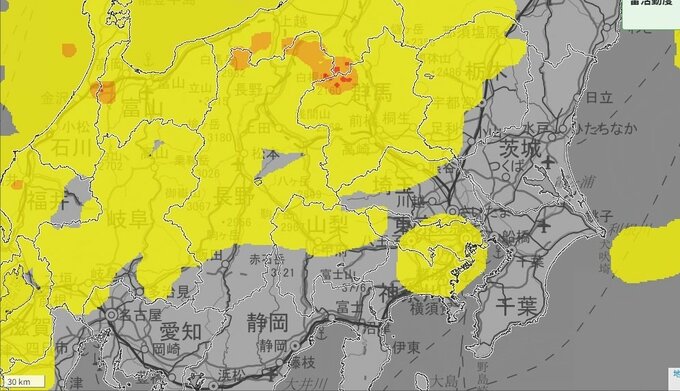 【気象情報】関東甲信地方は３日夕方にかけて大気の状態が非常に不安定に　落雷や竜巻などの激しい突風、急な強い雨に注意　|　富山のニュース｜天気・防災｜チューリップテレビ