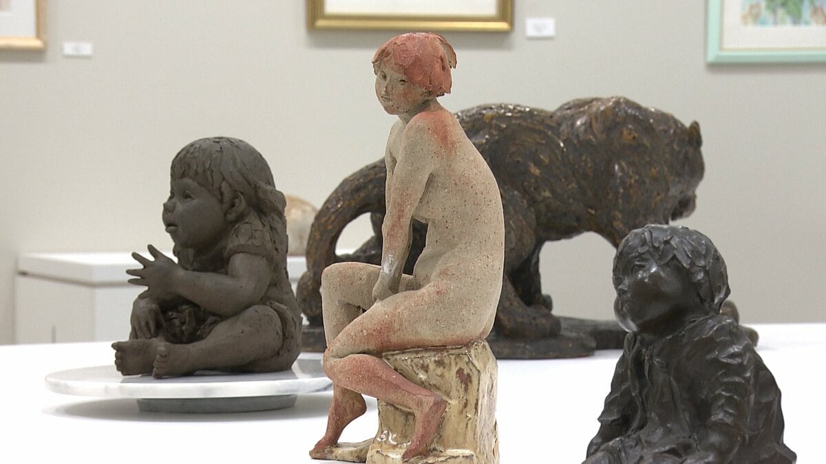 白備前」の木村玉舟さんと画家の守本智美さんが初めての二人展 備前市