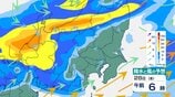 【大雨情報】北陸地方 1時間に40mm”激しい雨”のところも…28日午前中は土砂災害に厳重警戒 土砂災害の危険性も高まるおそれも【雨と風のシミュレーション】 | 富山のニュース|天気・防災|チューリップテレビ