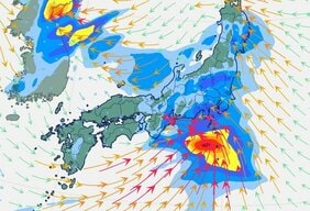【熱帯低気圧の動きは？】“台風のたまご”が前線の活動を活発化…雷伴う激しい雨に　日本への影響は？　一時「台風」になる可能性も　6月10日(水)にかけての雨風シミュレーション【気象庁5日発表】|TBS NEWS DIG