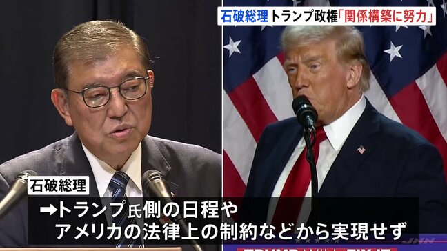 習近平主席と会談もトランプ次期大統領との会談は実現せず　石破総理 南米外遊終える|TBS NEWS DIG