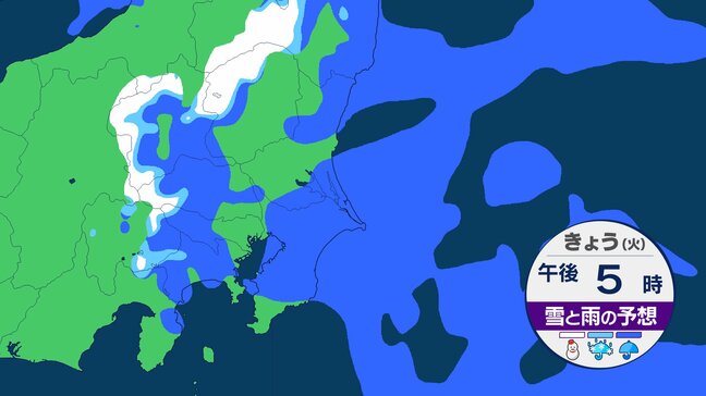 【帰宅時間の雨は大丈夫?】きょうから4月なのに冬の寒さ続く 警報級の大雨・大雪の可能性も 夜にかけて東京など関東の天気は荒れ模様【雨の予想シミュレーション】|TBS NEWS DIG
