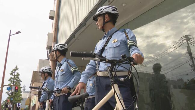 自転車にも”青切符”導入を前に･･･新設の専門部隊が交通違反取り締まり　高校生らに正しい走行呼びかけ　佐賀県警|TBS NEWS DIG