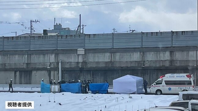 新潟市中央区の路上に裸の赤ちゃんの遺体 警察は死体遺棄容疑などを視野に捜査【現地からのレポートあり】|TBS NEWS DIG