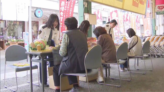 国際電話のブロックなど詐欺被害防止に特設ブース 福岡市のスーパー|TBS NEWS DIG