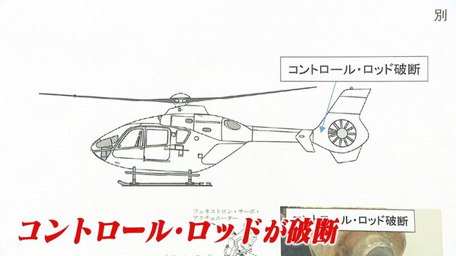 ３人死亡の医療ヘリ事故　テールローターの制御部品の破断が判明|TBS NEWS DIG