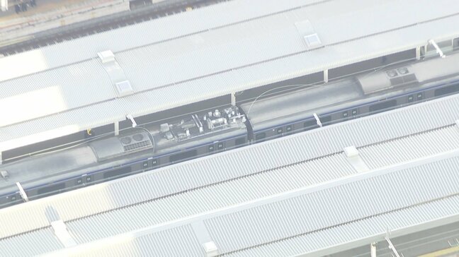 【速報】架線断線で運転見合わせの常磐線 およそ7時間ぶりに運転再開 断線原因調べる|TBS NEWS DIG