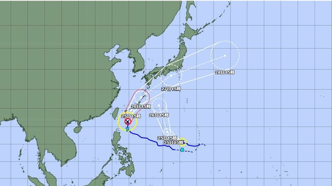 【台風情報】沖縄への影響はどうなる?「強い勢力」の台風7号(メーカラー) 週末に日本列島横断のおそれ 関東にも接近か...台風8号(ヒーゴス)のこのあとの勢力と進路を詳しく 今後の全国の天気を画像で 気象庁【ダブル台風】 |TBS NEWS DIG