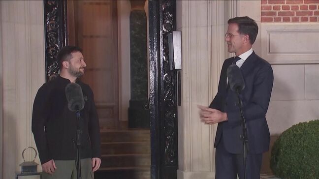 ウクライナ大統領がNATO事務総長と会談　米トランプ氏就任控え連携を確認か|TBS NEWS DIG