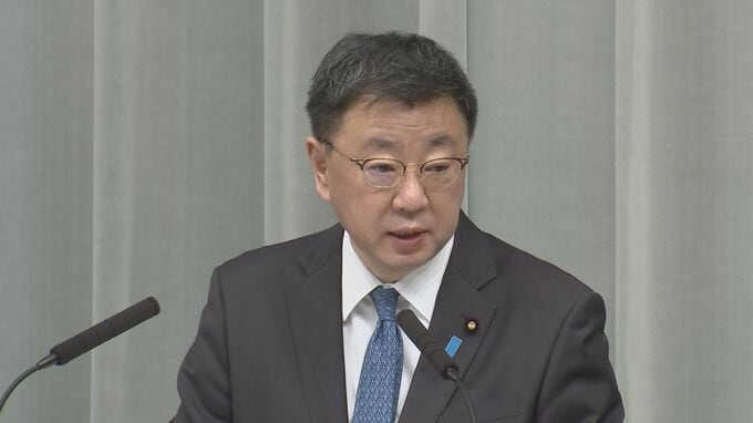松野官房長官「韓国は協力していくべき重要な隣国」