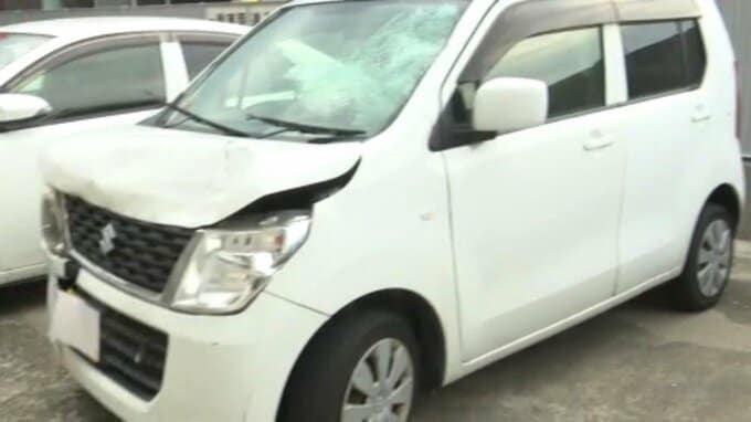 軽乗用車に2回はねられる 愛媛県新居浜市の県道で死亡事故|TBS NEWS DIG
